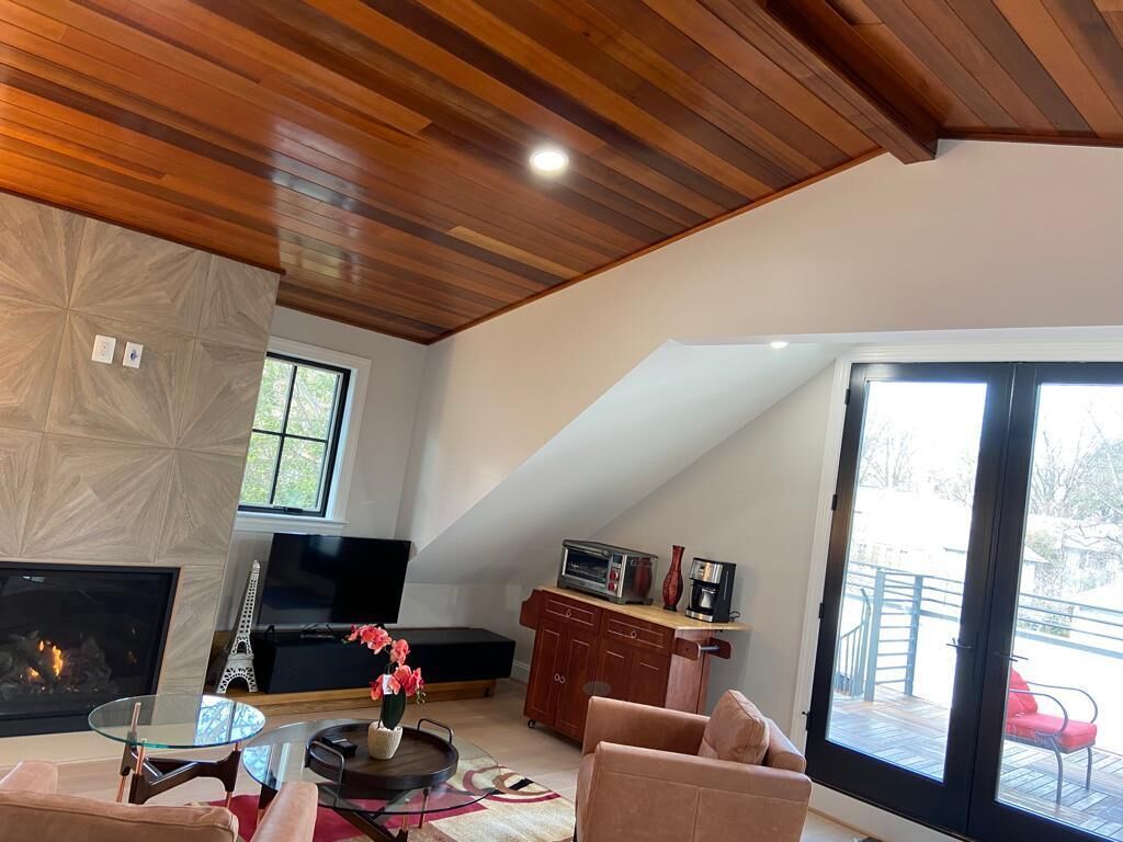 スマートテレビ、暖炉