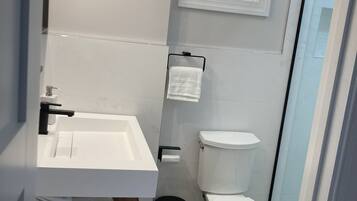 Hair dryer, toilet paper