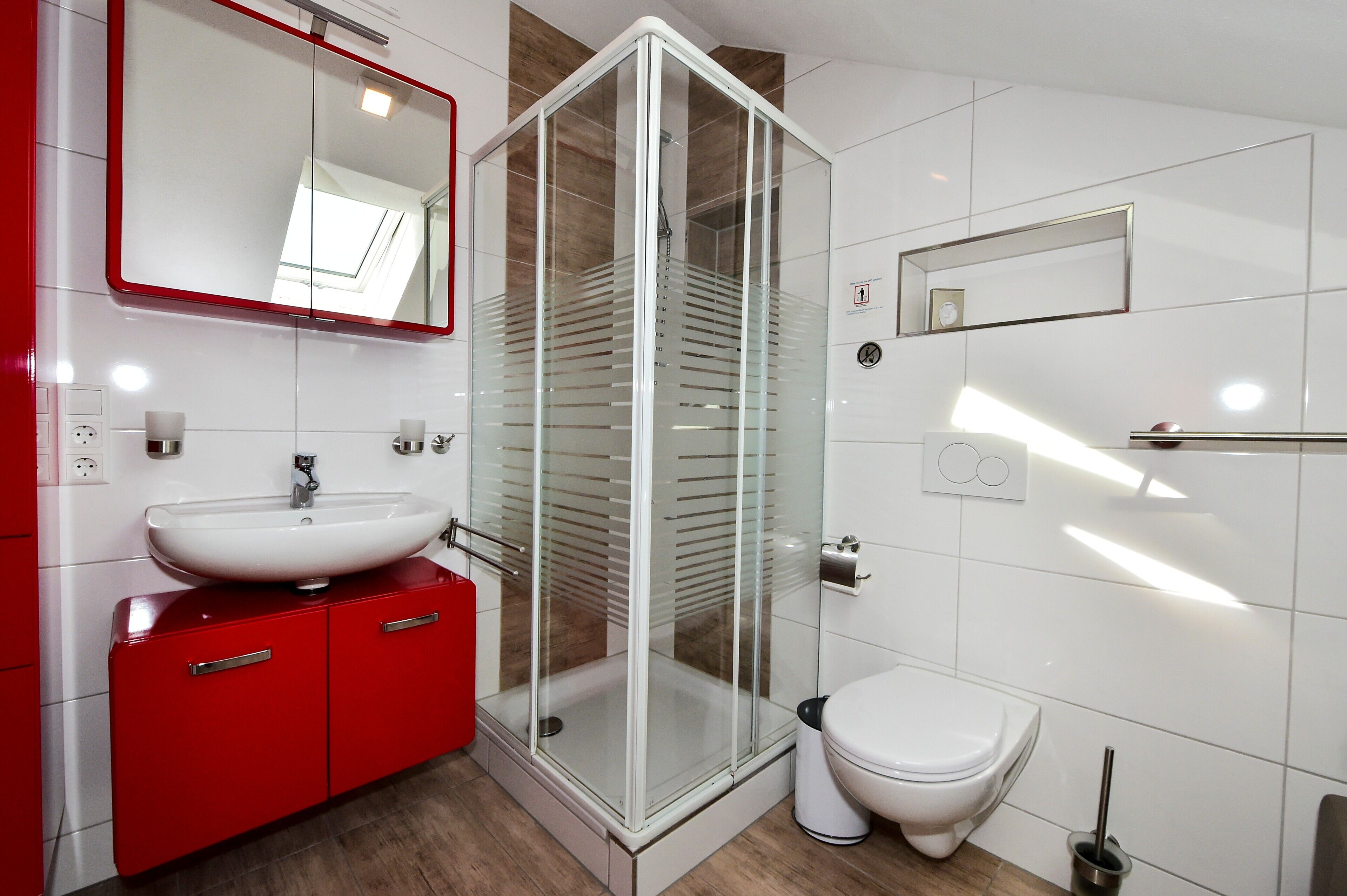 Doccia, asciugacapelli, asciugamani