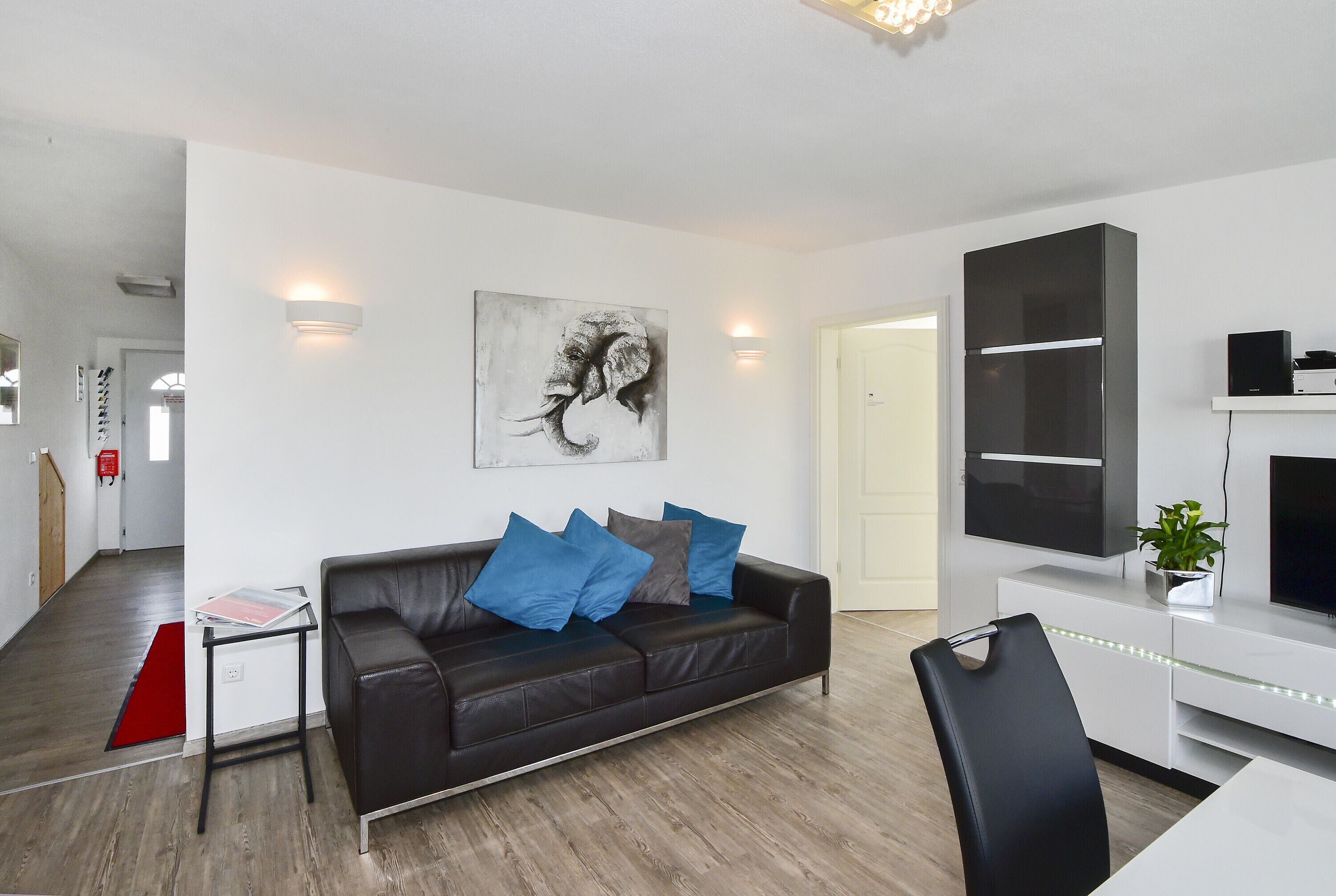 Fernseher, Stereoanlage