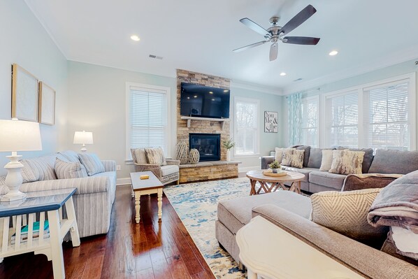 تلفزيون، مدفأة