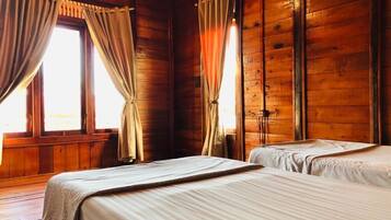 Familie vierpersoonskamer, Meerdere bedden | Beddengoed