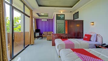 Free WiFi, bed sheets