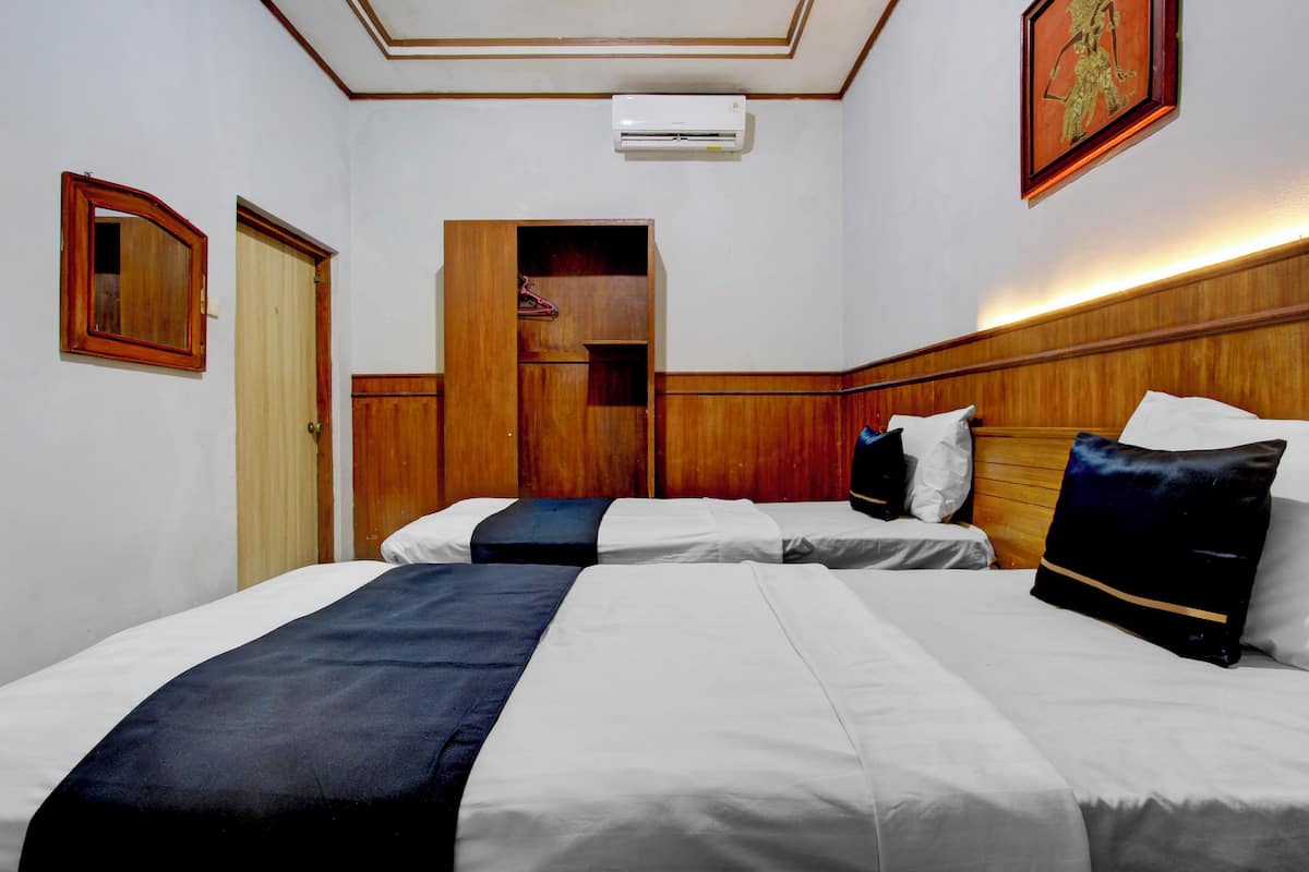 Habitación estándar con 2 camas individuales | Wifi gratis y ropa de cama