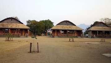Façana frontal de l'allotjament