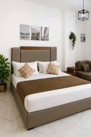 1 Schlafzimmer, Bügeleisen/Bügelbrett, Internetzugang, Rollstuhlgeeignet