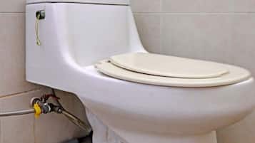 Shower, pancuran hujan, dan tisu toilet