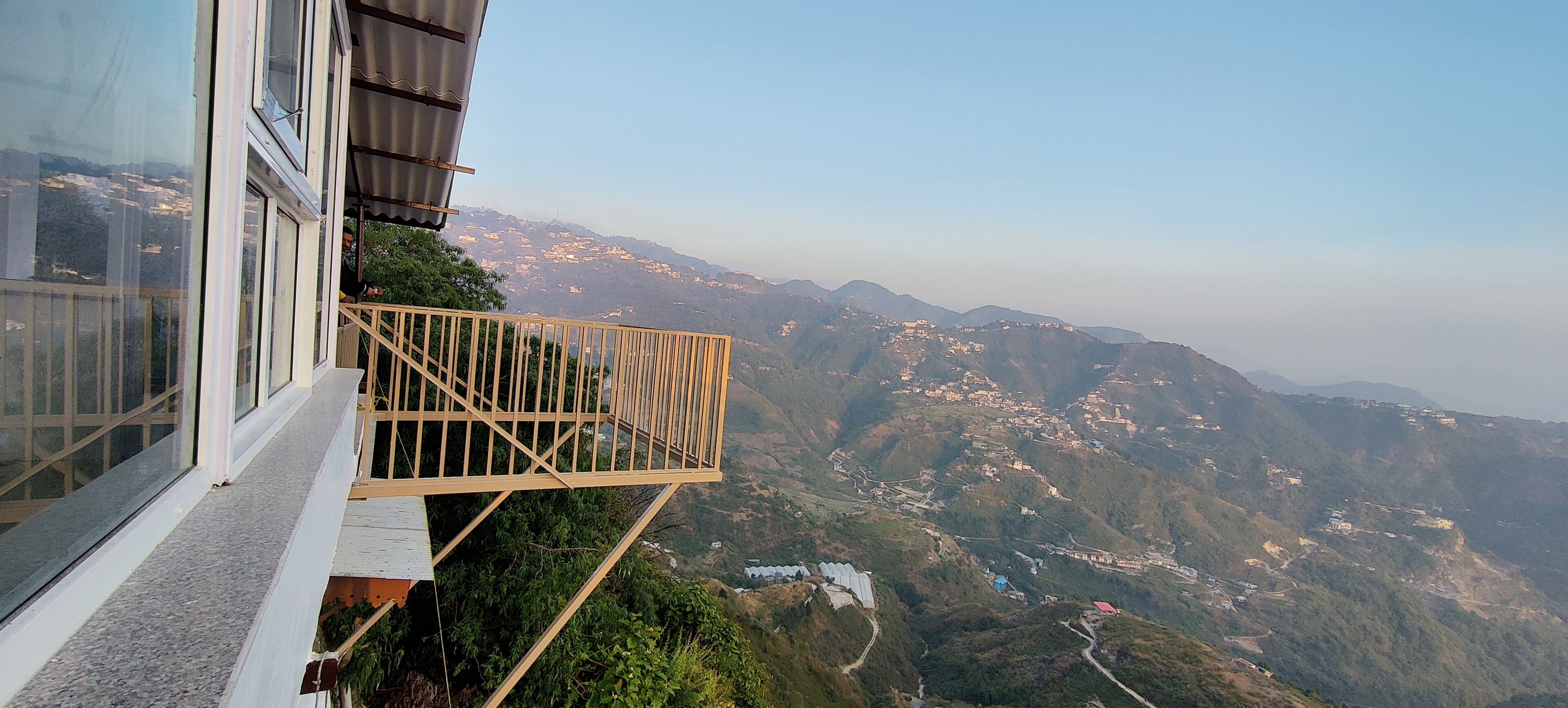 Vista dalla struttura