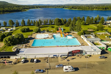 Vista aérea. First Camp Björknäs Boden