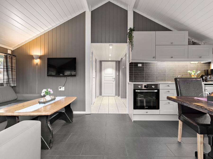 Lägenhet Deluxe | 2 sovrum och barnsängar