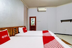 Deluxe-Zweibettzimmer | Kostenloses WLAN, Bettwäsche