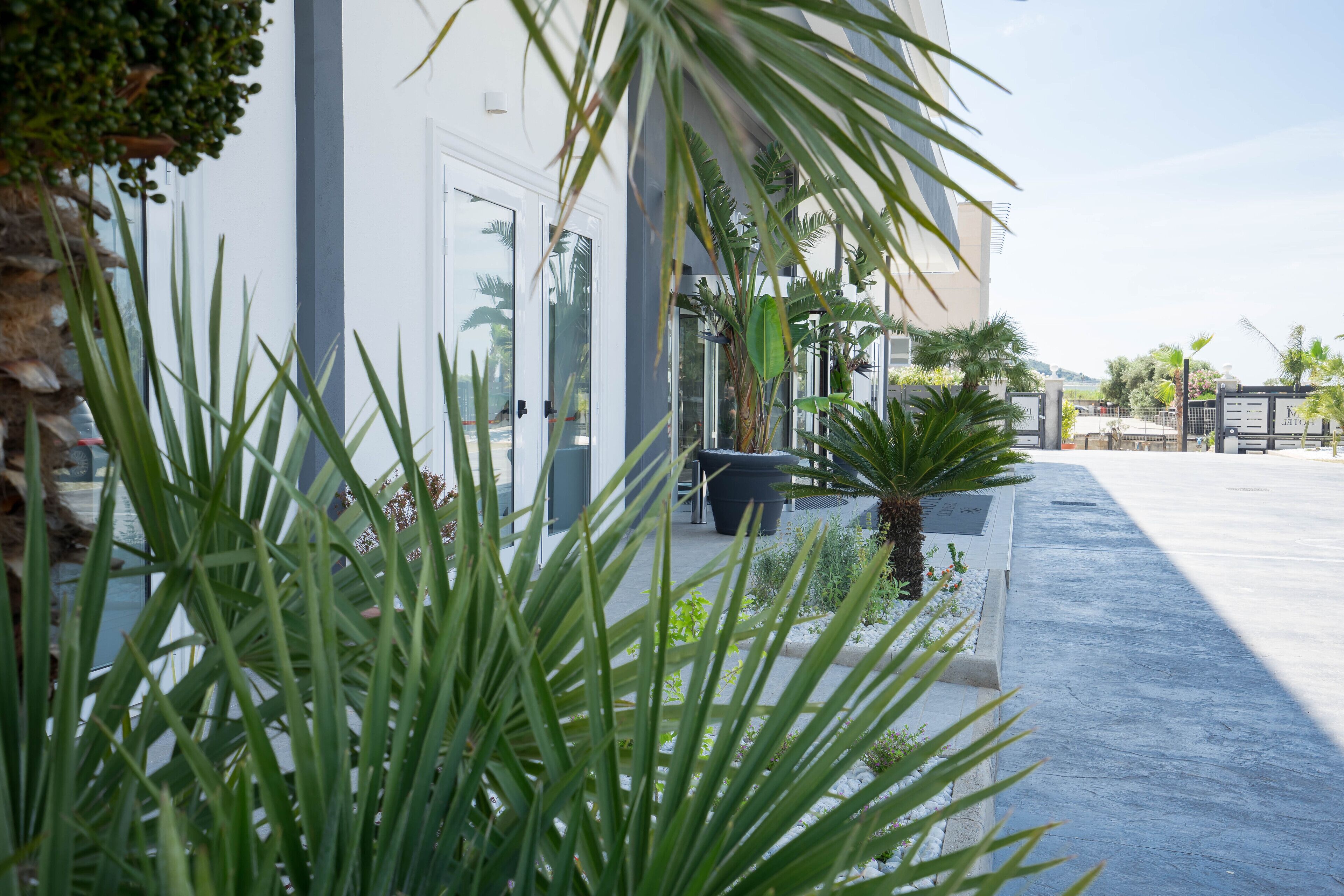 Fassade der Unterkunft – Abend/Nacht