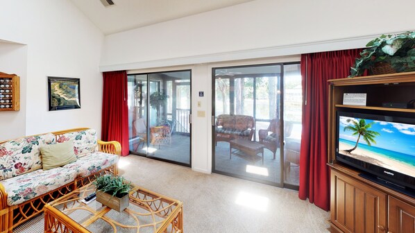 Condo, 4 phòng ngủ | Khu phòng khách
