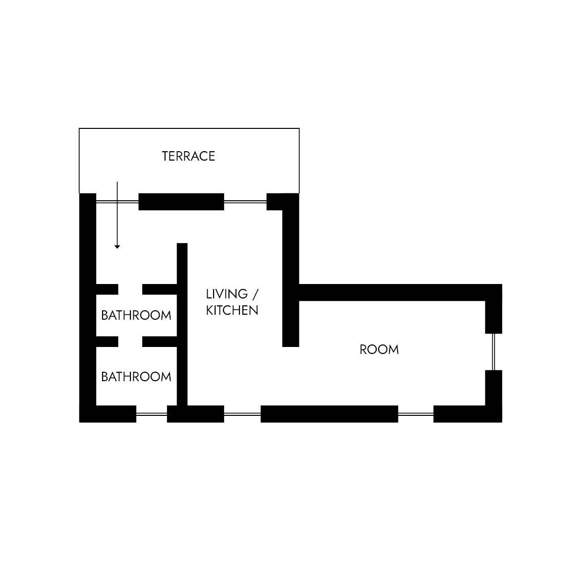 مخطط تصميم الطابق