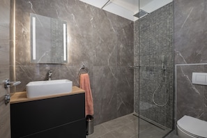 Shower, hair dryer, towels - Modern villa Alison with private spa center and heated swimming pool (Zupanici)