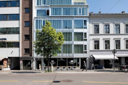 Façade de l’hébergement