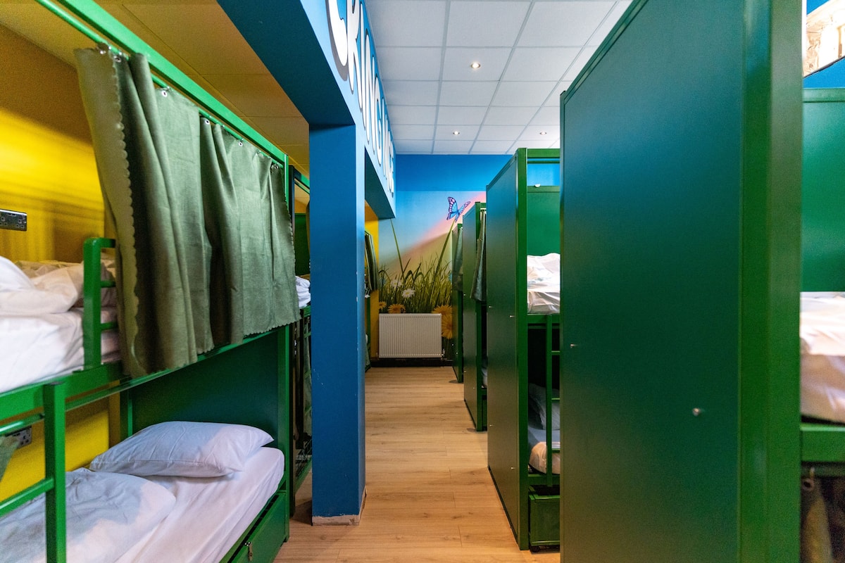 16 Bed Dorm, Women Only | WiFi (free), bed sheets