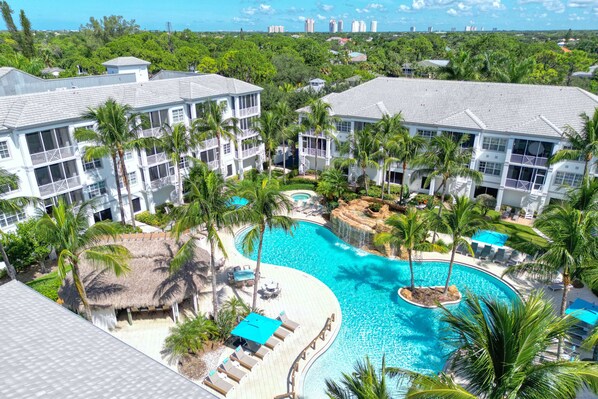 Pool - Escape to your poolside penthouse! (Bonita Springs)