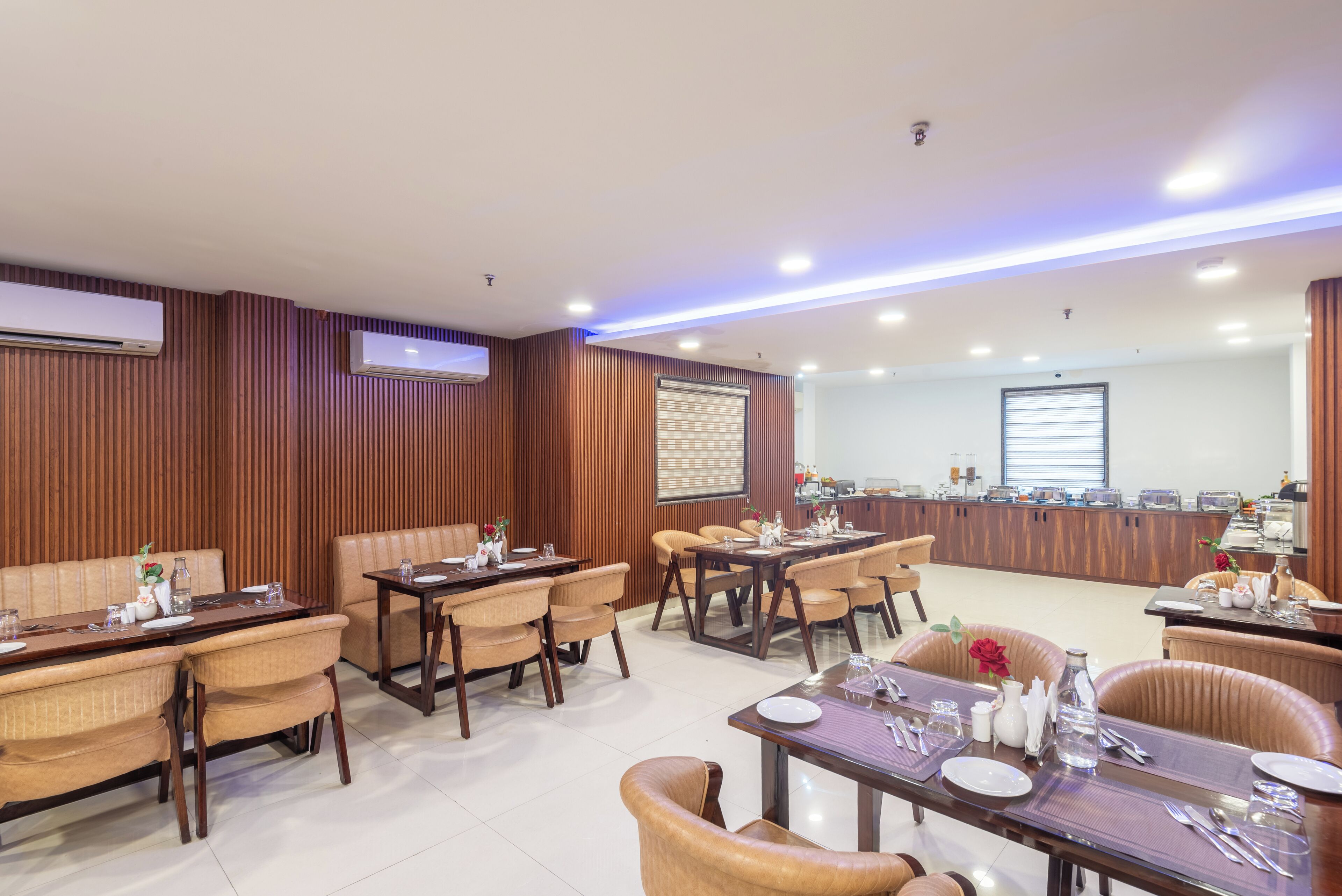 Daily buffet breakfast (INR 250 per person)