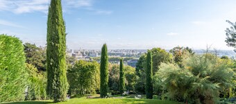 La vue - Charming house with a pool, garden and amazing view,