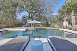 Una piscina climatizada