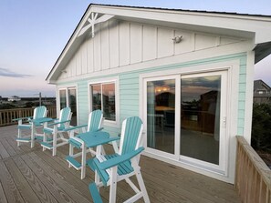 Terrace/patio - Hole in the Wall- Sound Side with Hot Tub! (Avon)