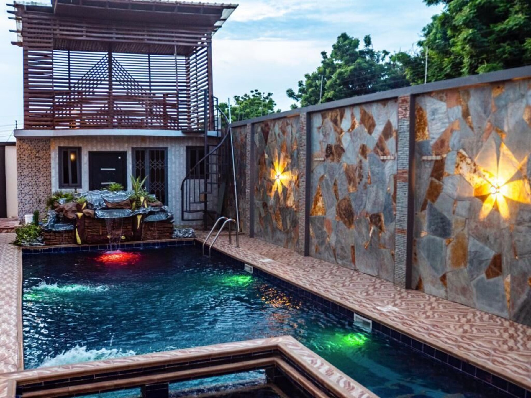 Outdoor pool
