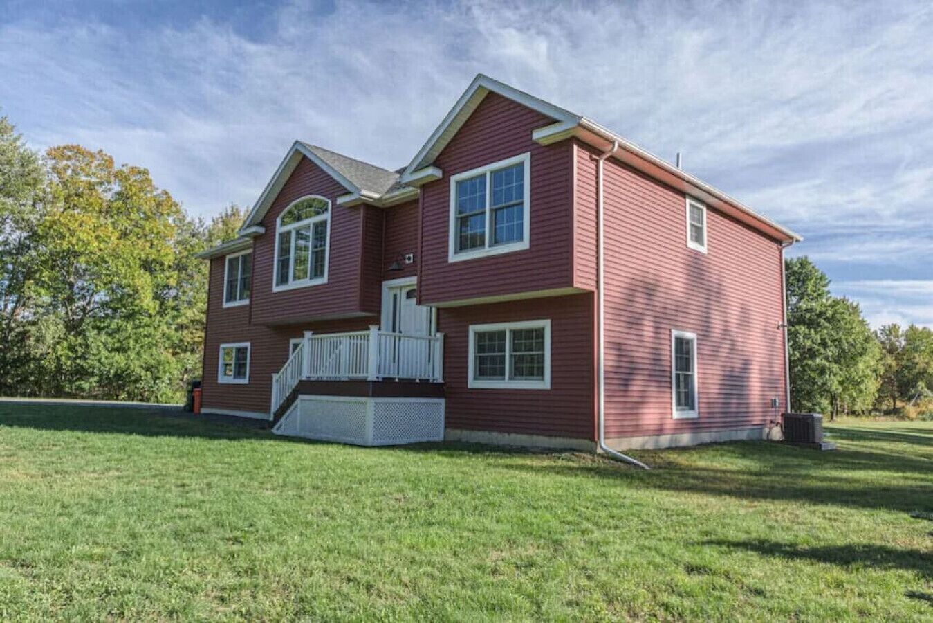 Side view of home