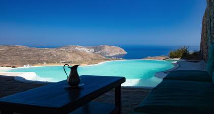 Holiday Home 'Amalthia Suite Private Pool' with Sea View, Wi-Fi and Air Conditioning