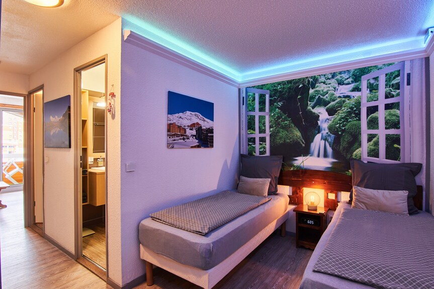 Appartement "Appartement Alpe D' Huez" Avec Vue Sur Les Montagnes, Balcon Et Wi-fi. - Le Bourg-d'Oisans