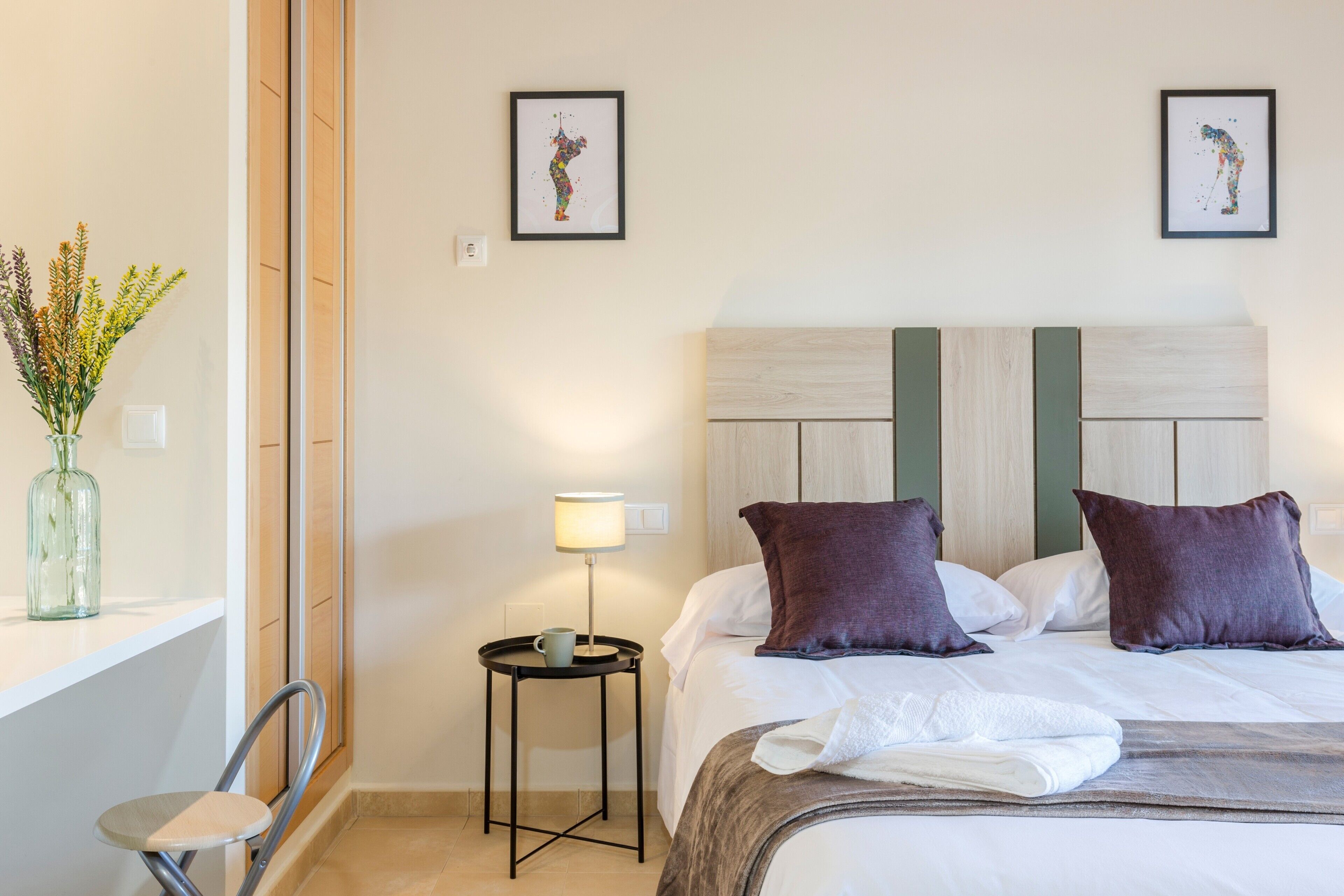 2 habitaciones, wifi gratis y ropa de cama 