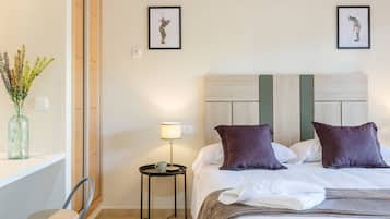 2 habitaciones, wifi gratis y ropa de cama