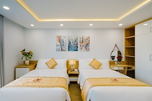 Deluxe Room, Bathtub | Free minibar items, desk, laptop workspace, soundproofing - LaSanta Villa (Da Nang)