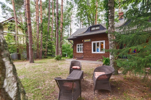 Wooden House in Debki near Baltic Sea Beach