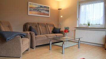 TV, DVD player, stereo