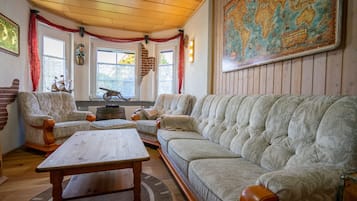 Televisión, libros, estéreo