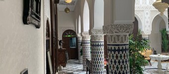 Room for up to 4 people in a Riad renovated in the Moroccan architectural style