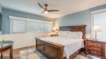 Condo, 2 Bedrooms | 2 bedrooms, desk, laptop workspace, iron/ironing board