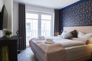 2 soveværelser, skrivebord, gratis Wi-Fi