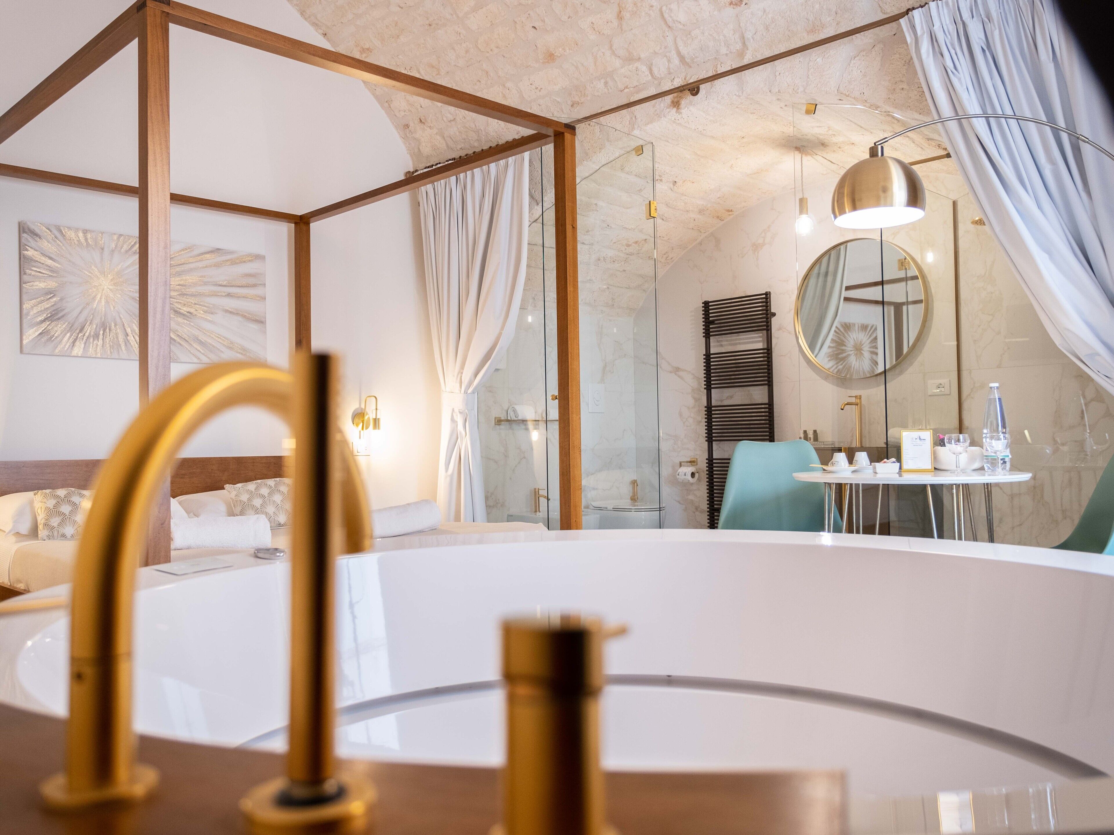 Suite Deluxe | Sábanas italianas Frette y ropa de cama de alta calidad