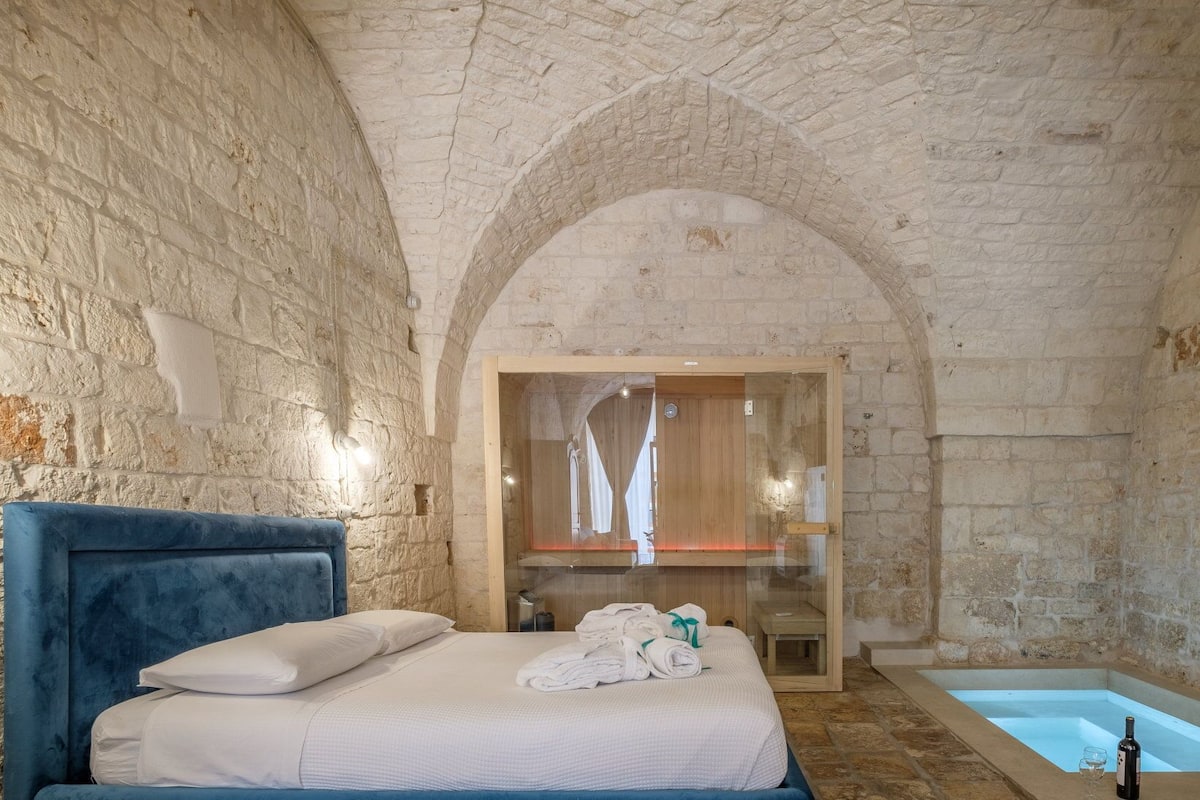 Exclusive-Suite | 1 Schlafzimmer, italienische Bettbezüge von Frette