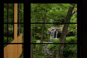 Superior Room, Fireplace, River View | View from room