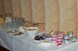 Desayuno continental incluido todos los días
