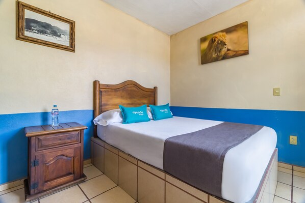 Free WiFi, bed sheets