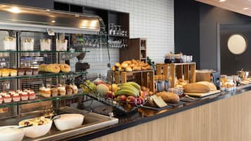 Daily buffet breakfast (EUR 17 per person)