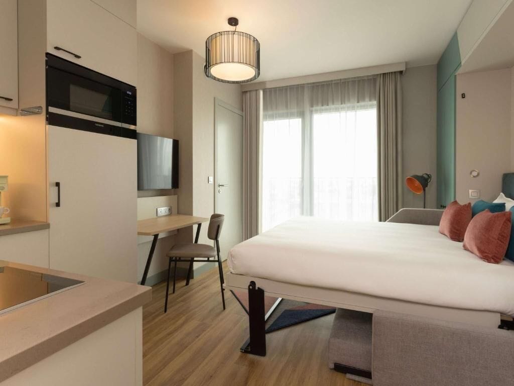 Studio, 1 Double Bed | View from room