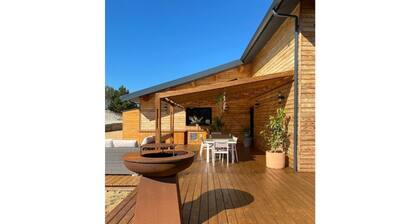 Wooden chalet