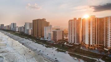 Accommodatie ligt op het strand