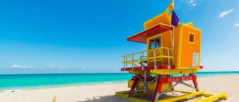 Beach nearby