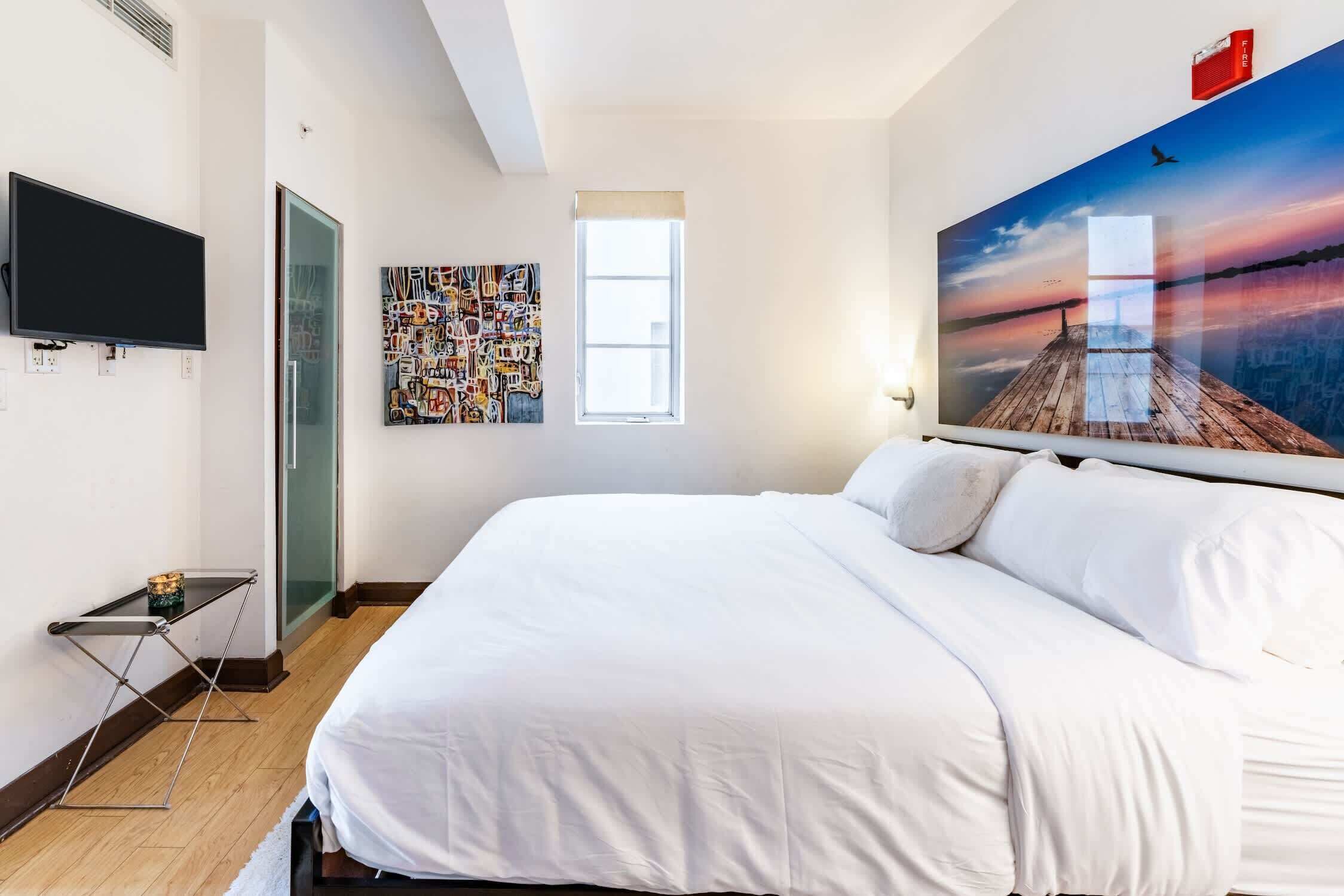 2 bedrooms, iron/ironing board, free WiFi, bed sheets